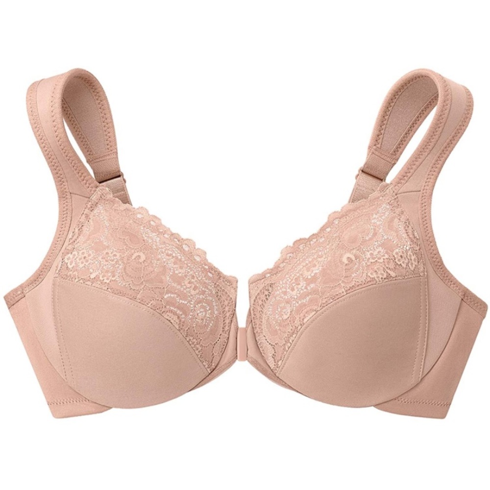 Glamorise Wonderwire Front Close Bra .